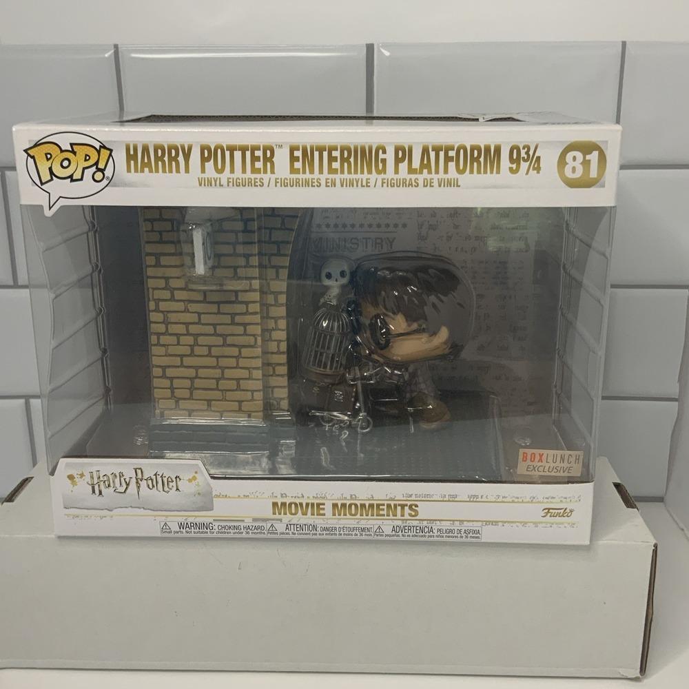 Funko Pop Movie Moments Harry Potter Entering Platform 9 3/4 81 BoxLunch